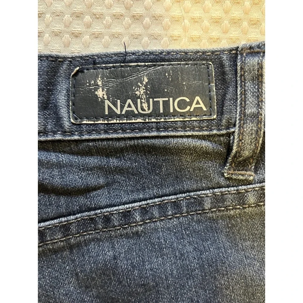 Nautica - Jeans - Boys - Youth - Size 12 - Blue Denim - Straight Fit - Stretch